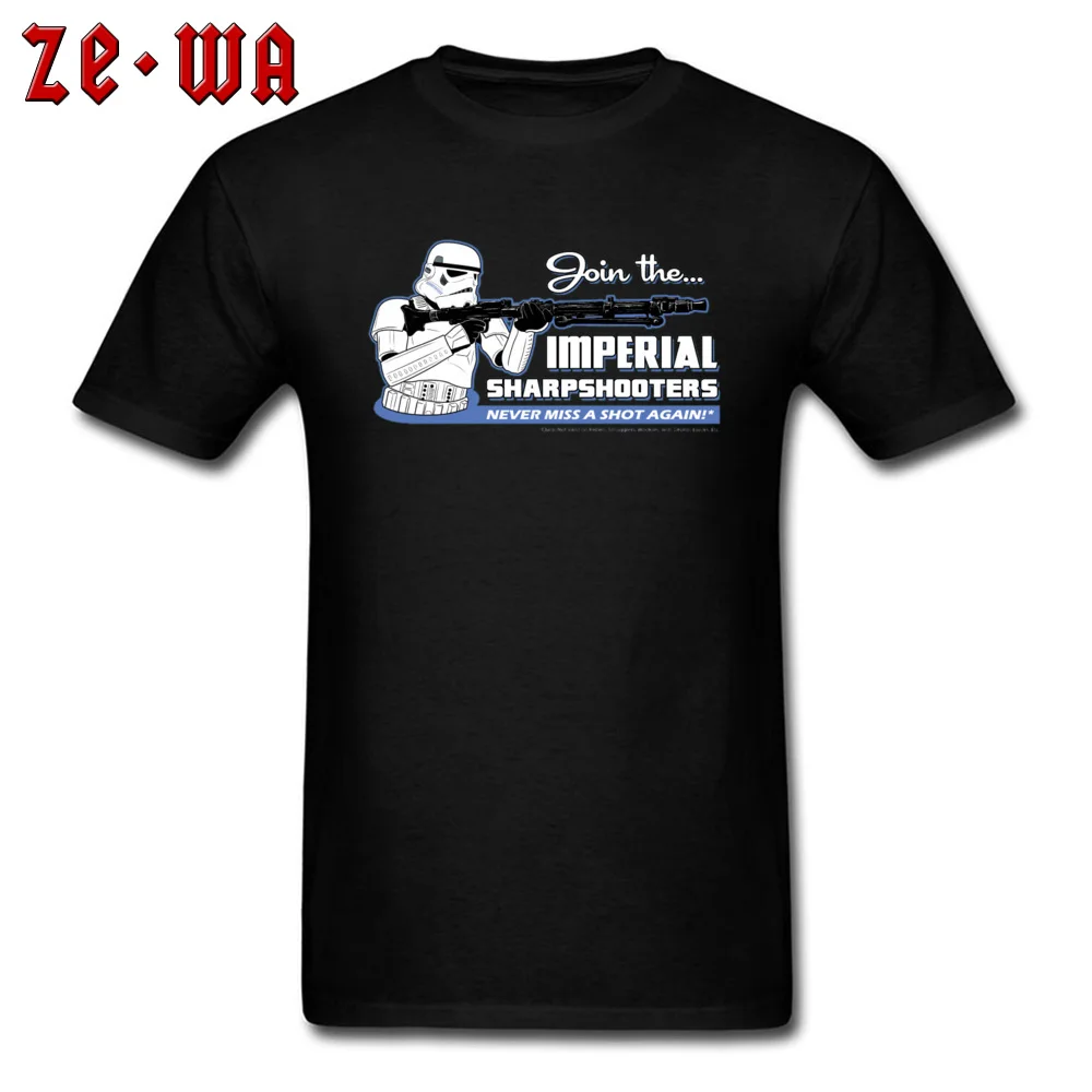 

Star Wars T-shirt Imperial Sharshooters T Shirt Men Space Star War X Tshirt Custom Letter Tops Cotton Black Stormtrooper Tees