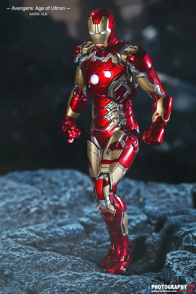 Коллекционная фигурка из сплава Ironman MK43 MK42, коллекционная фигурка для фанатов, подарок на праздник, коллекция Comicave 1/12