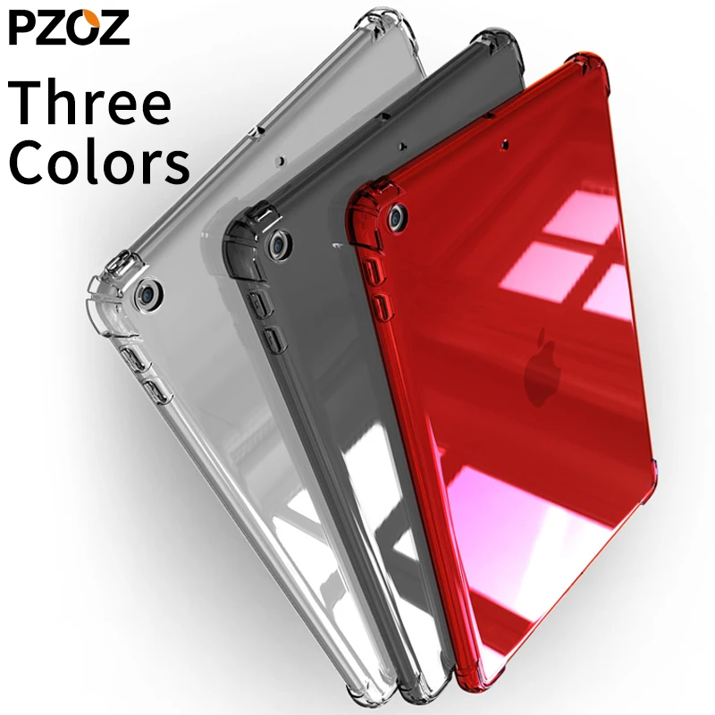 PZOZ для нового iPad Pro 12 9 11 чехол 2017 2018 ipad 7 Air mini 1 2 3 4 5 Силиконовый противоударный