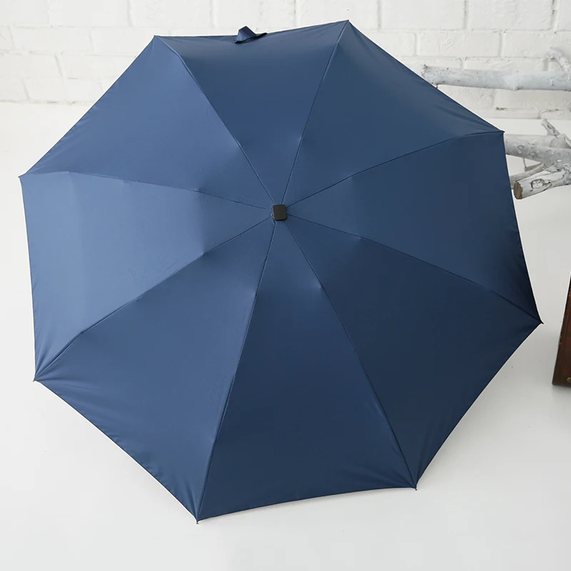 High quality male bussiness men sun rain Umbrella 5Fold parasol for