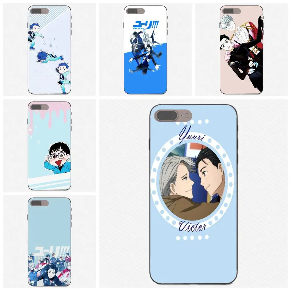 Аниме мультфильм Yuri On Ice TPU популярный хит для Huawei Honor 5A 6A 6C 7A 7C 7X 8A 8C 8X 9 10 P8 P9 P10 P20 P30