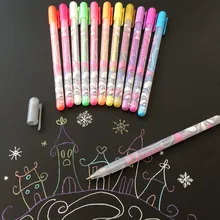 Цветные хайлайтеры Kawai жидкий мелок Симпатичные Маркеры ручки для граффити живопись фото альбом Скрапбукинг дневник школьный принадлежности