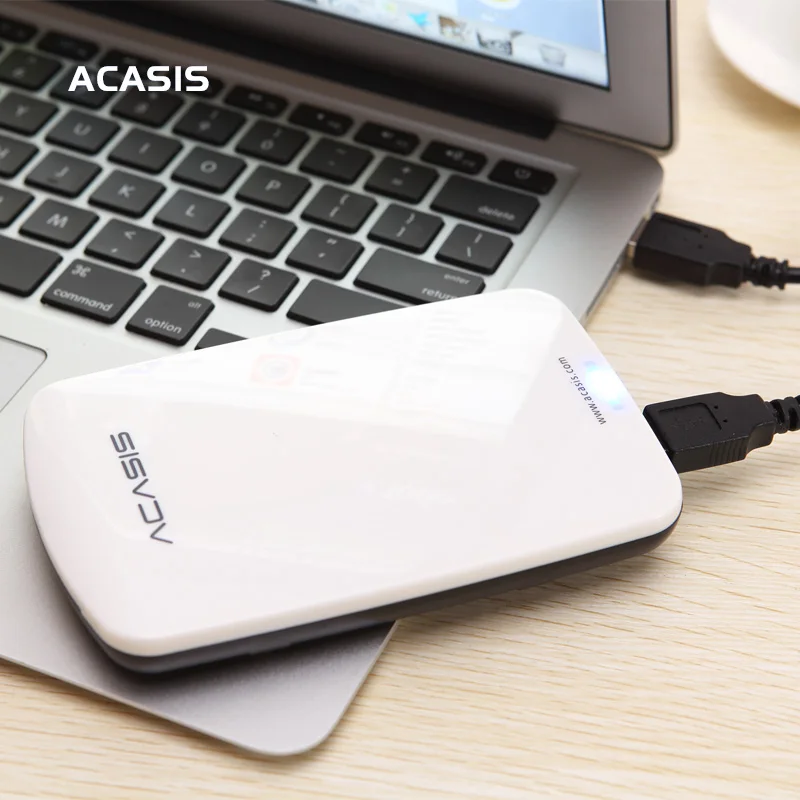 Free shipping On Sale 2.5'' ACASIS Original 120GB Storage USB2.0 HDD Mobile Hard Disk External Hard Drive Have switch power