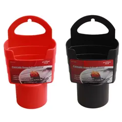 SDFC-1 шт сиденье автомобиля фри напиток держатель PP черный/красный 10,4*7*18,4 см