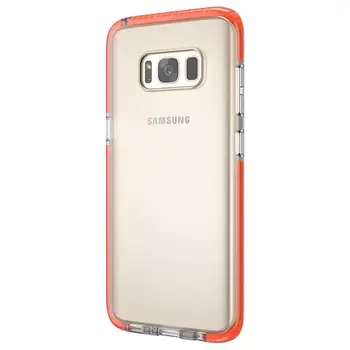 

10pcs/lot New Dual color transparent soft TPU Cover case for Samsung Galaxy S8 G950 / S8 Plus G955