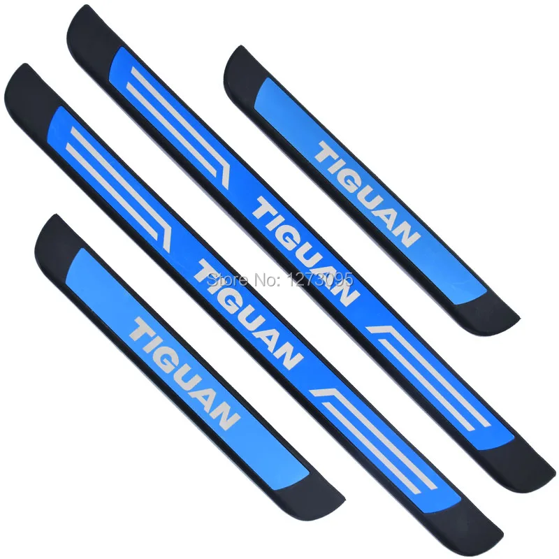 4PCS S/Steel Door sill scuff plate Guard For VW Tiguan mk2 2017 2018 4PCS S/Steel Door sill scuff plate Guard For VW Tiguan mk2 2017 2018