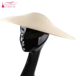 Простые Модные Шапки Для женщин Лен Головные уборы события особых поводов аксессуары выдающиеся шляпа ZH045