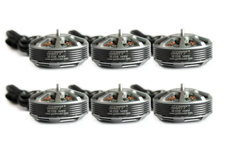 6PCS GARTT ML 5208 340KV Brushless Motor For Multicopter Quadcopter Hexacopter RC Drone