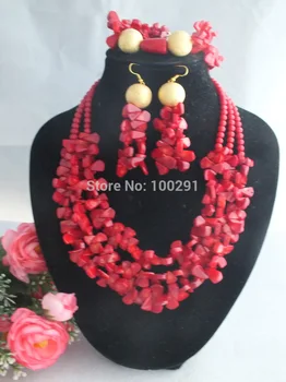 

W-1553 -2017- Trendy Fashion Coral Necklace