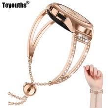 Часы 42 мм, ремешок для женщин, ювелирные браслеты для 20 мм, быстросъемный ремешок для samsung Galaxy Watch 42 мм/Galaxy Watch Active 40 м