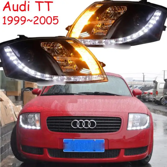 1999~ 2005 TT головной светильник,! TT задний светильник, TT противотуманный светильник, автомобильные аксессуары, Q3, Q5, Q7, S3 S4 S5 S6 S7 S8 - Цвет: headlight 2pcs