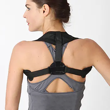 Hot Sale Unisex Kids Universal Adjustable Posture Corrector Back Brace Support Belt Shoulder Bandage Body Building Accessories
