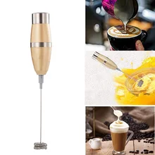1 шт. нержавеющая сталь венчик головка ручной мини электрический вспениватель для молока кофе HY99 MA15