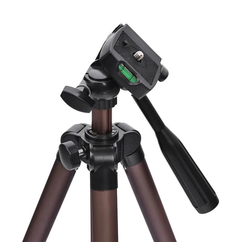  fosoto Professional Camera Tripod Stand Portable Aluminum Stand With Holder for Canon Nikon Sony DS