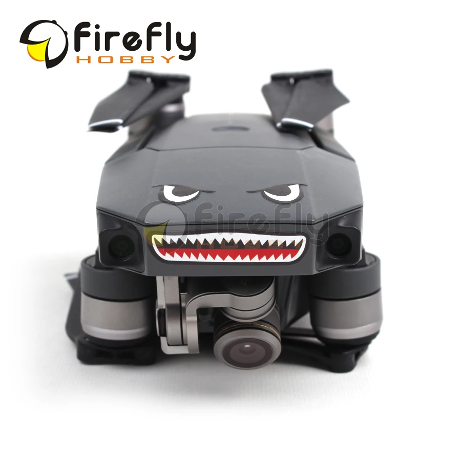 Shark Stickers Drone Body Decals for MAVIC AIR 2/ MAVIC Mini/ Mavic 2 Pro Spark Air