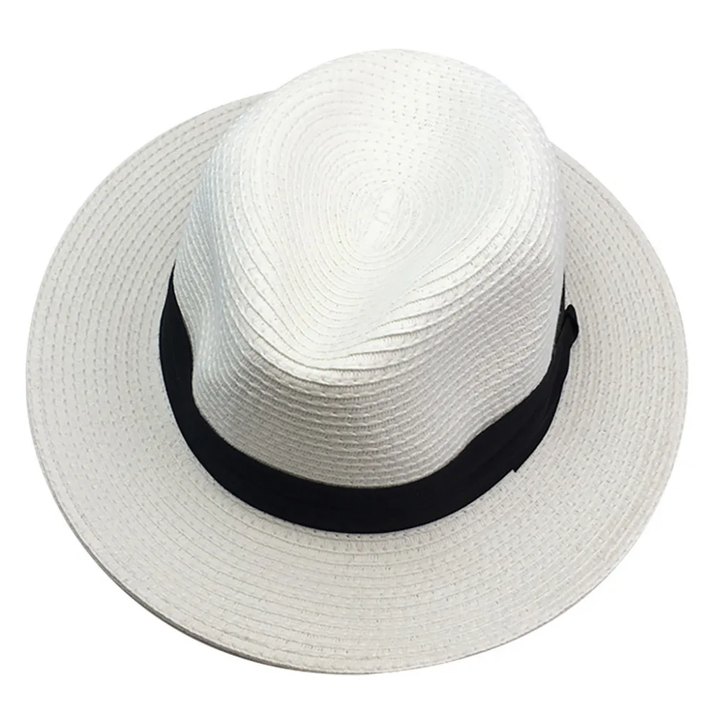 2019 Woman sunscreen princess large flowerpot beach hat summer wide-brimmed straw curling beach hat summer beach hat girl 40J5 (5)