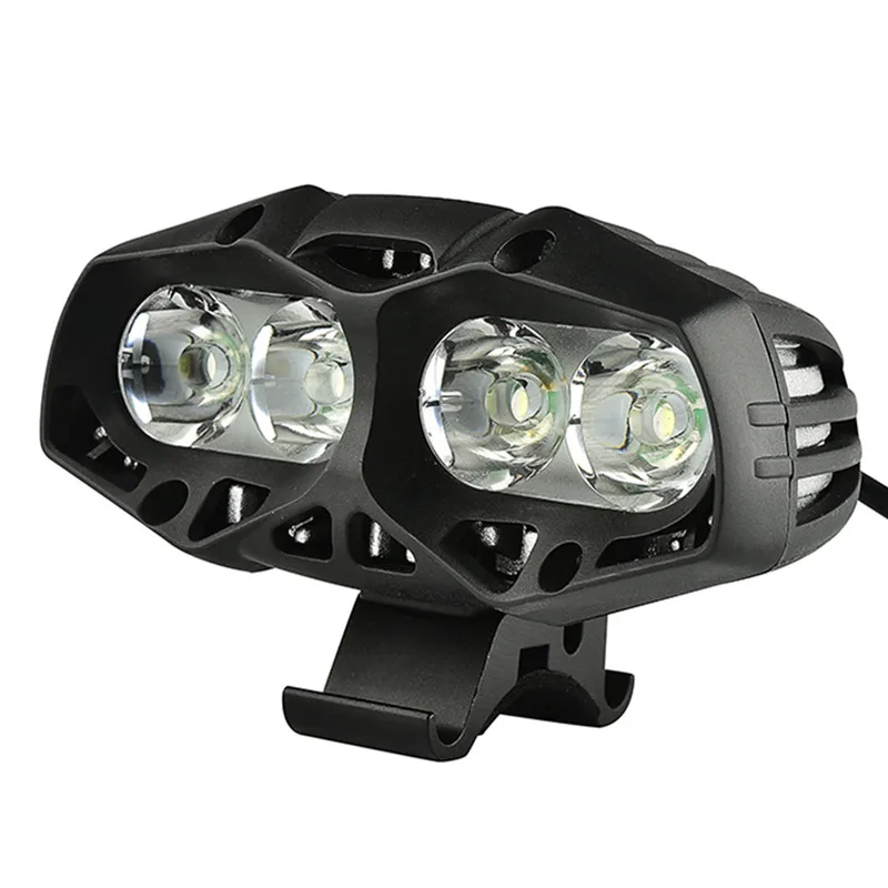 22000LM 4x XML T6 LED велосипед велосипедный передний фонарь фара 4 режима подсветка колес