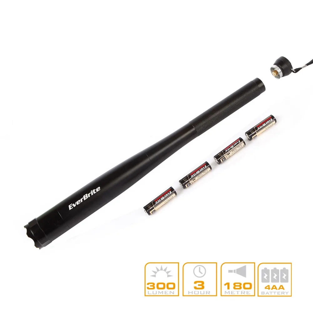 Preise Everbrite farben Baseball Bat LED Taschenlampe 2000 Lumen Taktstock Fackel Licht für Selbstverteidigung Sicherheit Camping Licht
