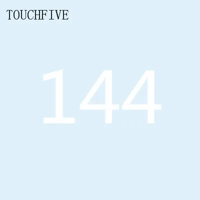 1 шт. TouchFive на выбор, 168 цветов, маркеры для эскизов, маркеры на спиртовой основе, набор цветных маркеров, товары для рукоделия, ручка для школы - Цвет: 144