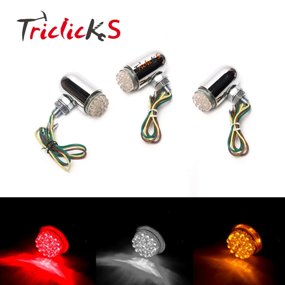 

Red 12V Fog Light 24 LED Motorcycle Running Light For Harley Honda Suzuki Yamaha Tail/Fog/ Running/ Turn Signals Lights