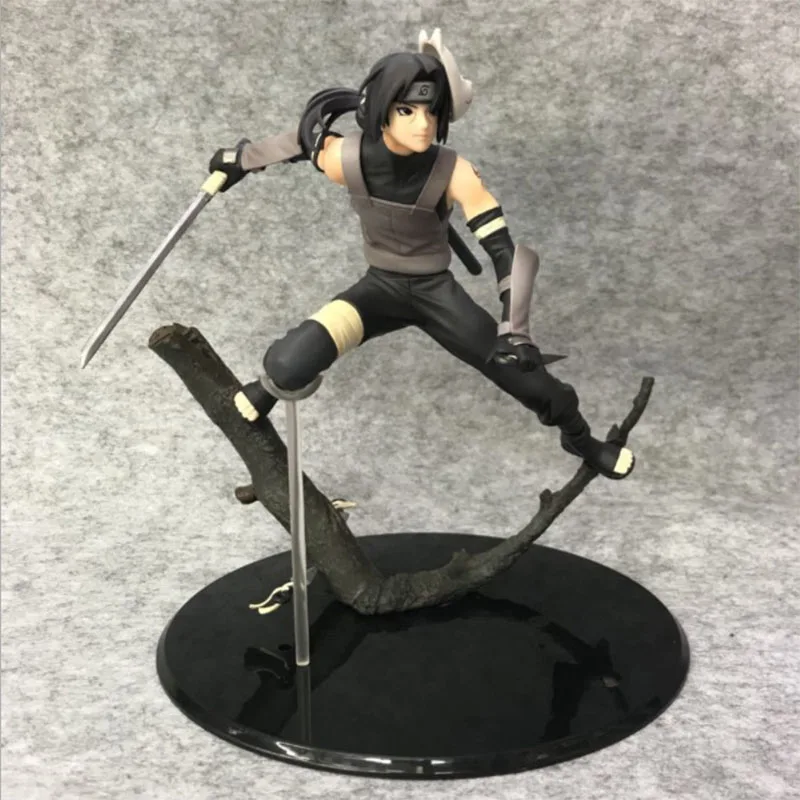 

Naruto Itachi Uchiha Ninja-knife Garage Kits branch Furnishing articles 20.5cm model toys