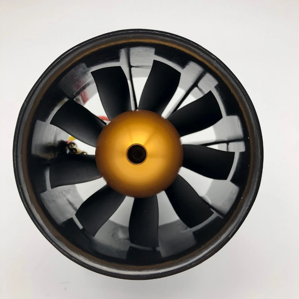 Freewing E7228 1750kv 90mm 9 Blades 12 Blades Metal Duct Fan Outrunner