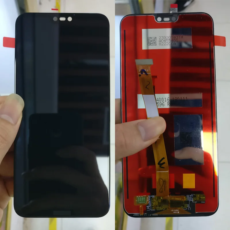 100% протестированный оригинальный черный 5 84 ''для Huawei P20 lite / Nova 3e ЖК дисплей +