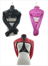 Pu leather bandage hand bondage sex toy costume sex products sexy clothes for adult