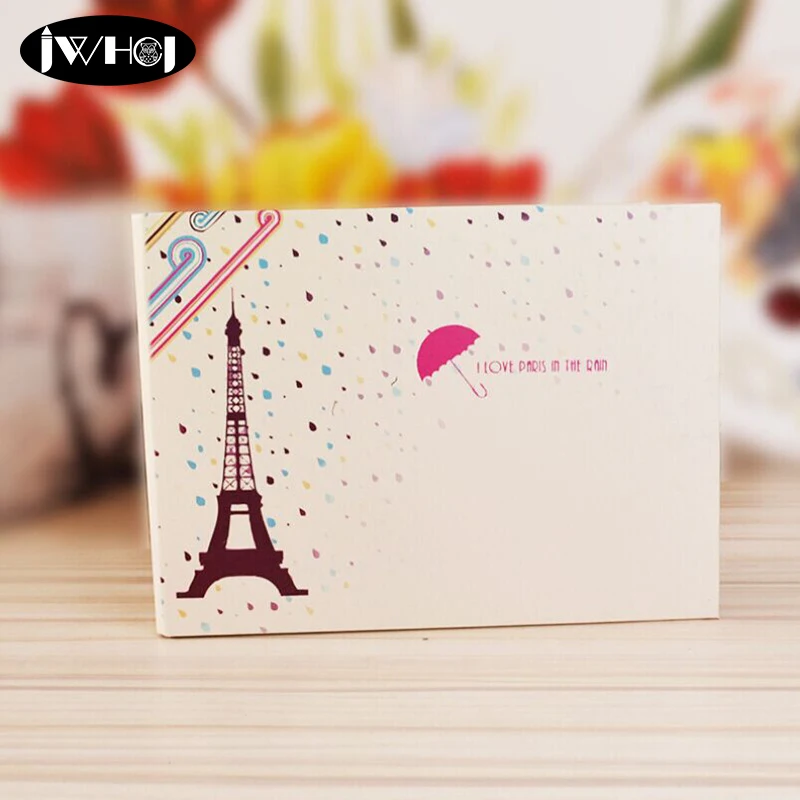 

Creative 10 inch Paris Tower Photo Album Wedding photo Children Family Memory Record Album diy Handmade Sticky Type scrapbooking