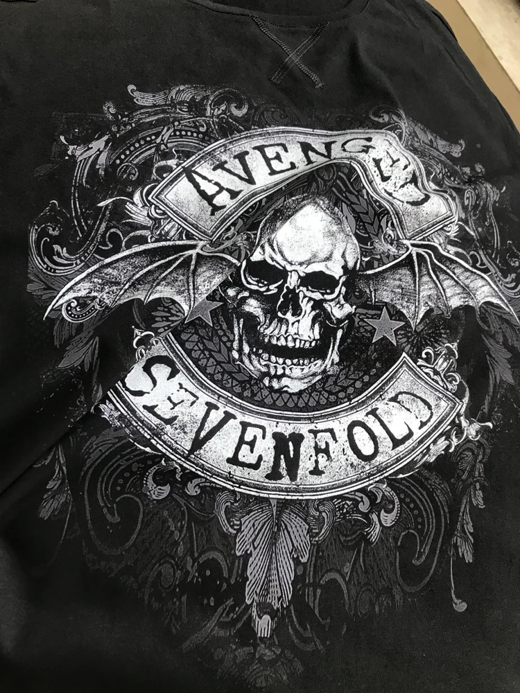 30 стилей Винтаж Avenged Sevenfold A7X рок брендовая рубашка 3D мужские майки фитнес панк, хард-рок тяжелый металлический Череп Демон Тройник