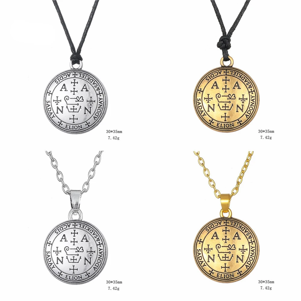 10 шт. золотистые и Серебристые ожерелья с кулоном талисманом|Ожерелья подвеской|