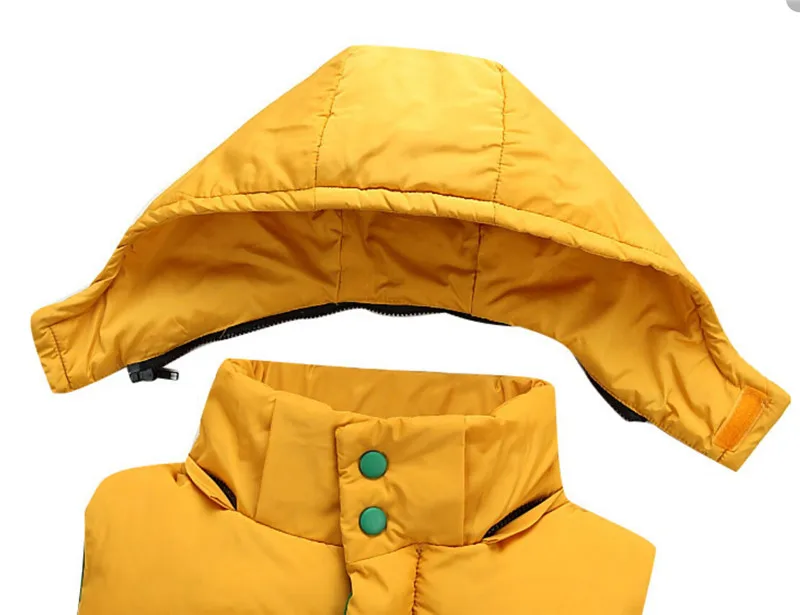 New Winter Autumn Mother And Daughter Clothes 2016 Thicken Children's Vest Removable Hoody Family Look Clothing Matching Clothes (6)