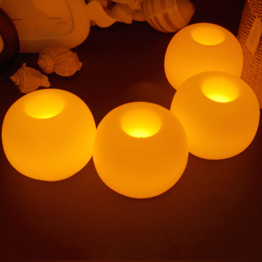 Buy High Quality 1 PC Creative Round Ball Flameless