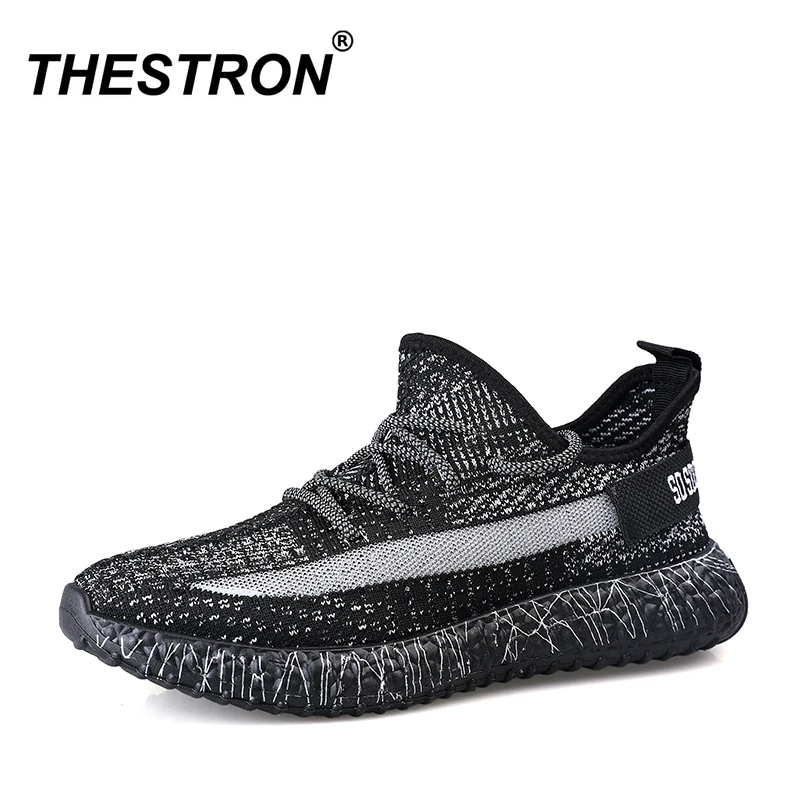 Men's Designer Sneakers Spring Summer Training Shoes Men 2019 Male Sport Shoes Black Men's Athletic Shoes Running Lace Up Shoes