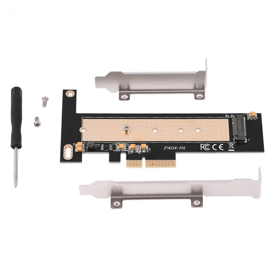 M Key M.2 NGFF NVME SSD на PCI-Express PCIE 3,0x4 адаптер расширения M.2 на PCIe SSD адаптер