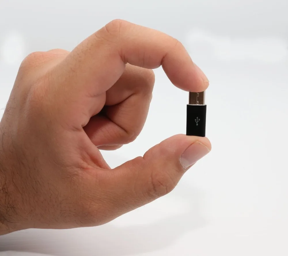 2 шт./лот USB 3 1 Тип C папа к Micro Женский адаптер конвертер Разъем черный и белый OTG