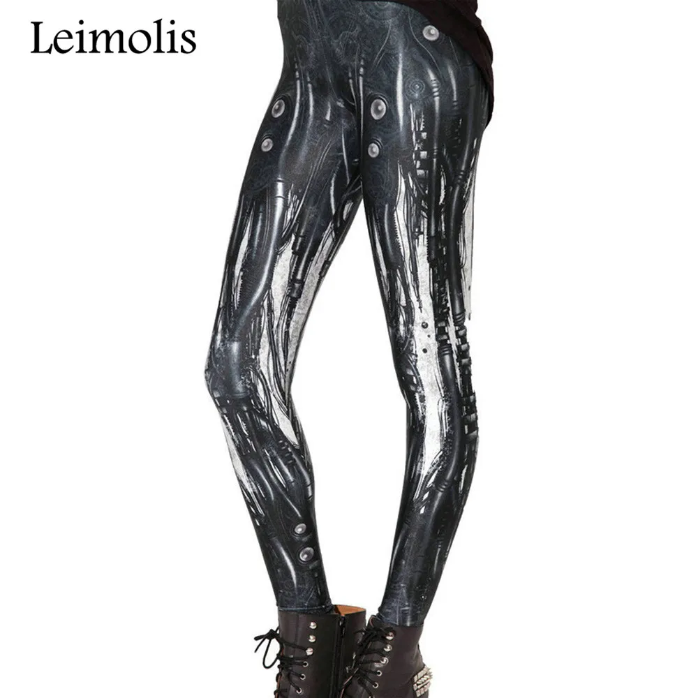 Leimolis High Waist punk rock Harajuku workout push up fitness sexy