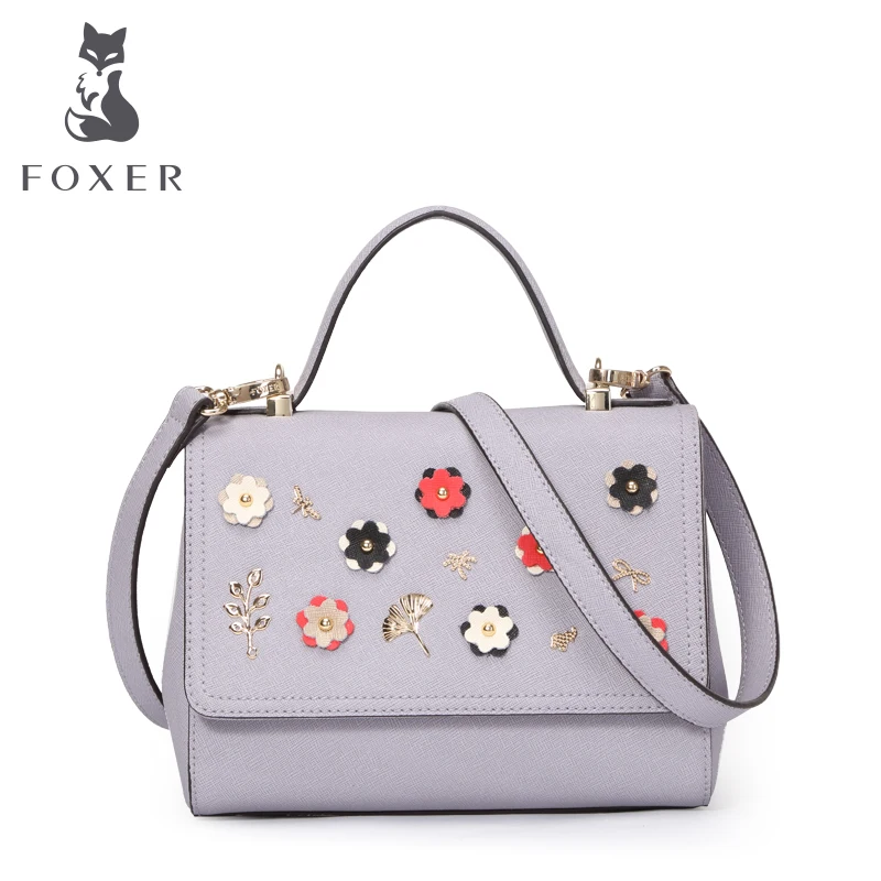 FOXER сумки женщин роскошные женщины сумка лоскут кожи дамы мода crossbody дизайнер