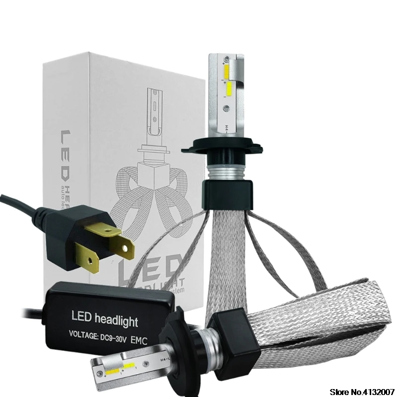 

High Performance H4 9003 120W 20000LM LED Two-color Headlight Kit Beam Bulbs 828 Promotion