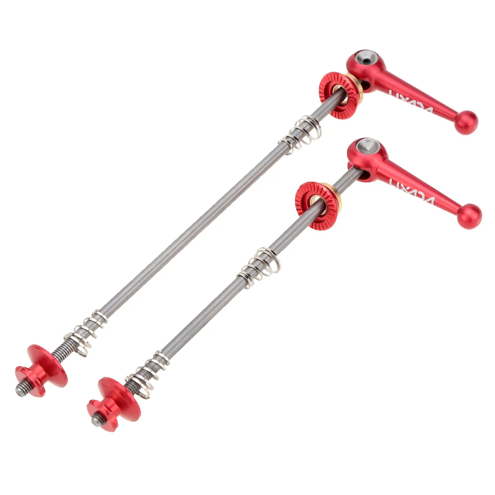 2Pcs Lixada Ultralight Quick Release Skewers Titanium Skewers for MTB Bicycle Axle Road Bike