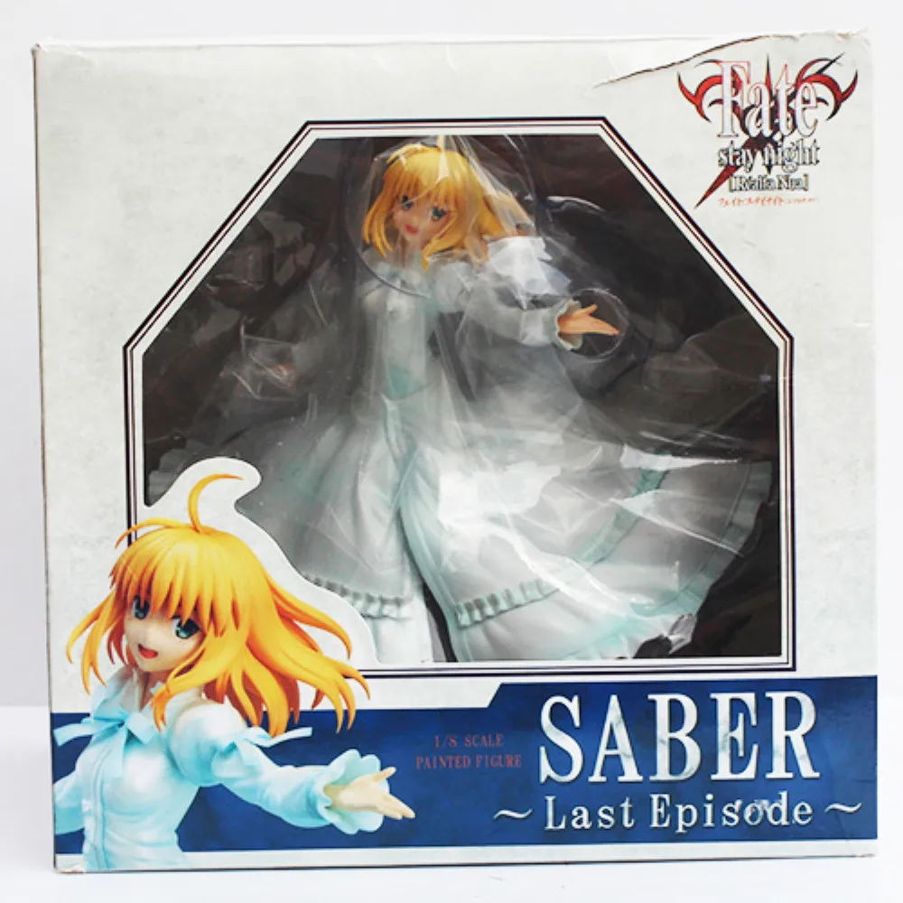 Wing Fate Stay Night Saber Last Episode 1 8 Action Figure Pvc Model Doll Toy