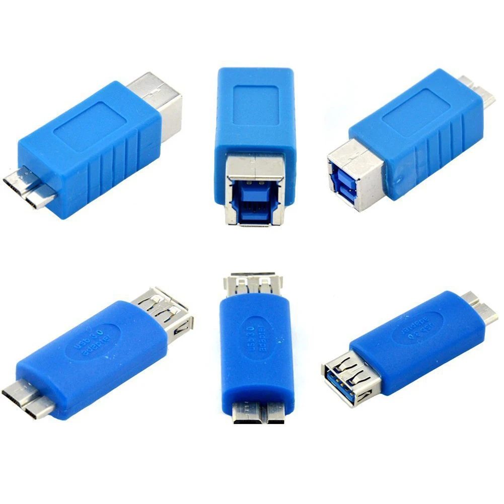 

12 in 1 USB 3.0 Adapter Coupler Connector Adapter Converter Gender Changer for Common Mobile Hard Drives Laptop Computers FULI