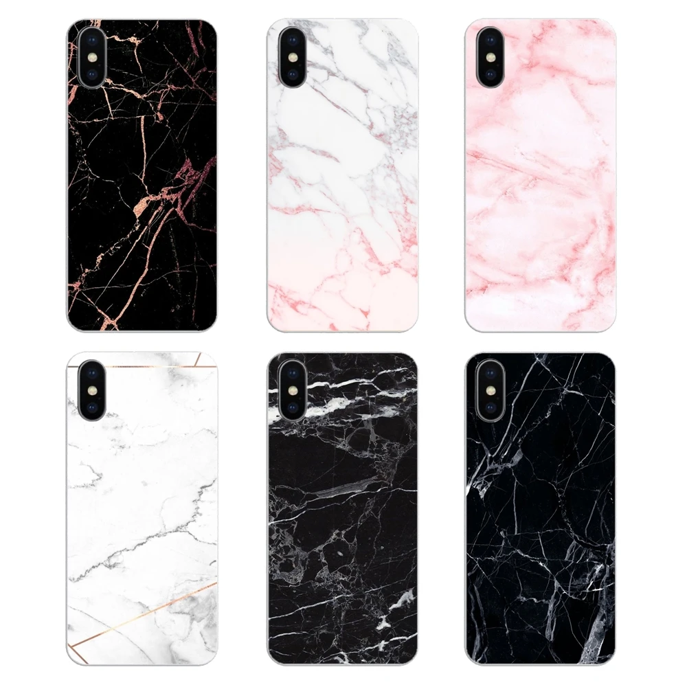 

Marble Wallpaper Transparent Soft Cases Covers For LG G7 Q6 Q7 Q8 Q9 V30 X Power 2 3 For OnePlus 3T 5T 6T