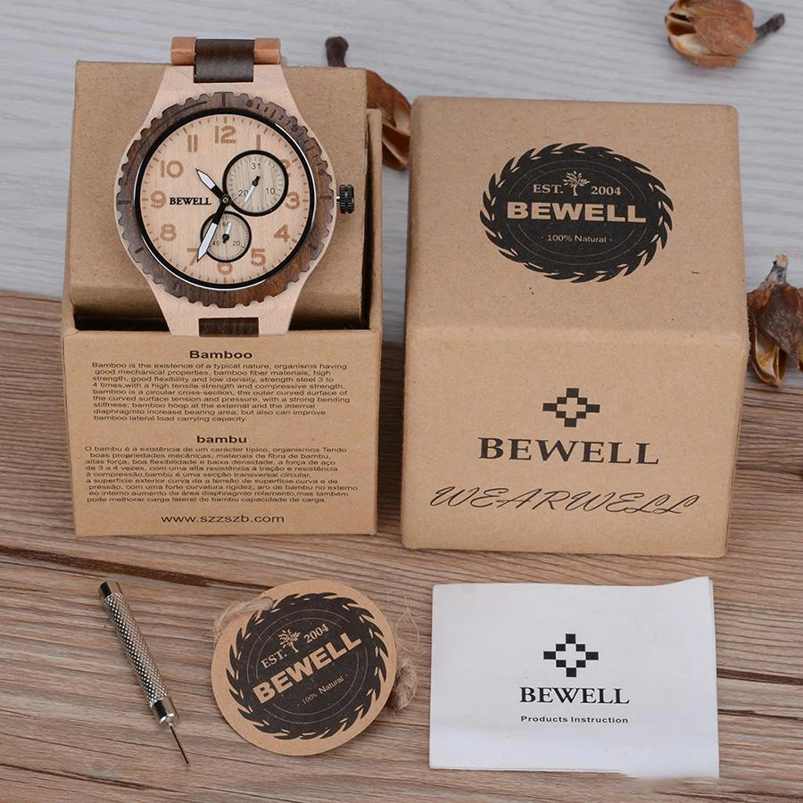 men wooden wrist bracket watches