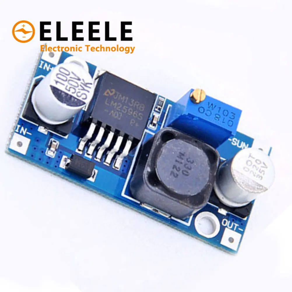 LM2596 Шаг вниз Питание модуль DC 7 V 35 до 1 25 30 3A Регулируемый Напряжение регулятор