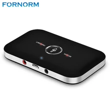 Fornorm 2 в 1 Bluetooth 4.1 Беспроводной аудио приемник передатчик 3.5 мм A2DP Музыка Стерео адаптер для домашнего стерео ТВ MP3/4 шт