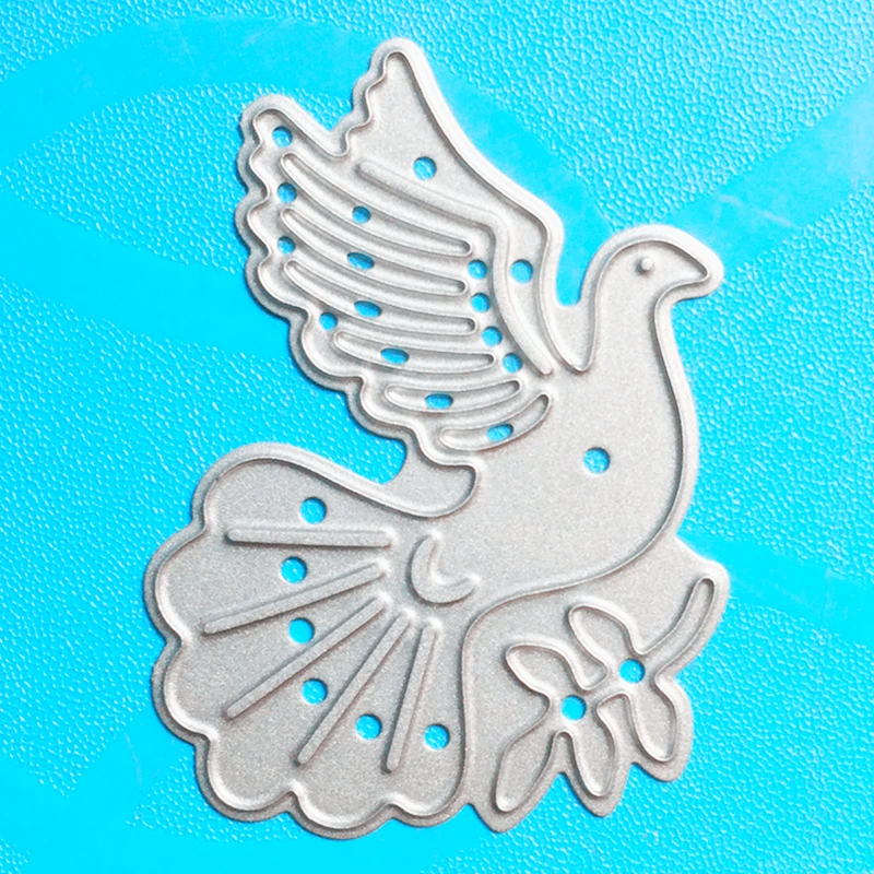 

YLCD838 Peace Dove Metal Cutting Dies For Scrapbooking Stencils DIY Album Paper Cards Decoration Embossing Folder Die Cutter
