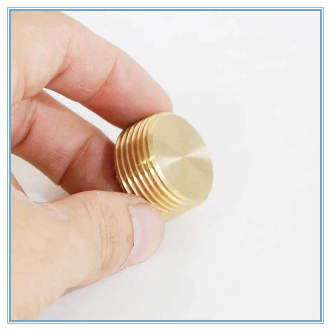 Латунные фитинги золотого тона 1/8 &quot1/4&quot 3/8 &quot1/2&quot 3/4 &quot наружная резьба Dia