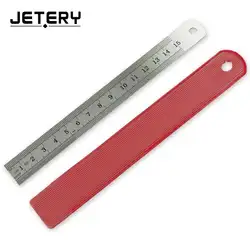 Mabor швейная ножная швейная 15 см металлическая линейка прямая Линейка Инструмент прецизионный двухсторонний измерительный инструмент для