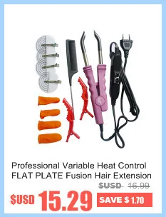 Hot sale 100 pcs/lot New Fashion Good Easy Tools Heat Protector Shields for Hair Extension Useful Styling Tools